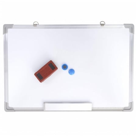 Davenport 24 x 16 in. Writing White Board with Eraser Magnetic Dry DA2473187