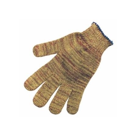 Mcr Safety Knit Gloves, Large, Knit-Wrist, Heavy Weight, Multi, 12PK 127-9643LM