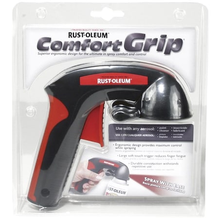 Comfort Grip Rust-Oleum Brands Black Spray Can Grip 241526