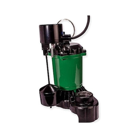 Myers SubmersibleSumpPump, 8ft, 12.75in, 115VAC MS33V10