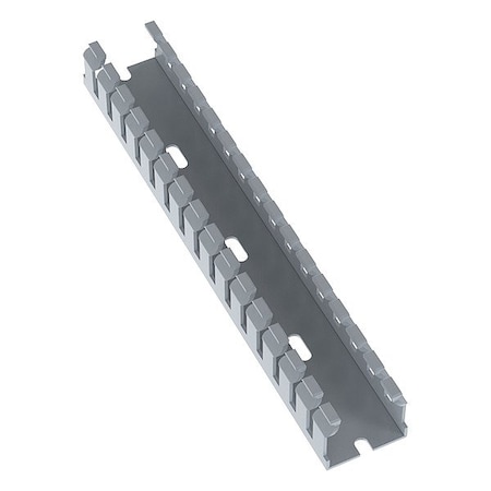 Panduit WIRE DUCT, NARROW SLOT, GRAY, 1.26 W X 1 D F1X1LG6