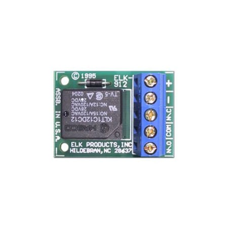 Elk Products Relay SPDT 12V 912