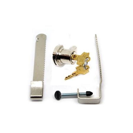 Compx Security Products Show Case Lock 2 Bars MFWSG29000-KA3012