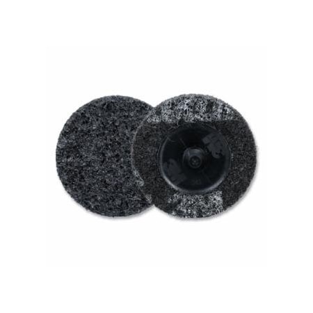 Scotch-Brite Roloc, Precision Surface Conditioning Disc, Heavy Duty, 2 in dia, TR, Extra Coarse, 80 Grit, 200PK 405-068060-67180