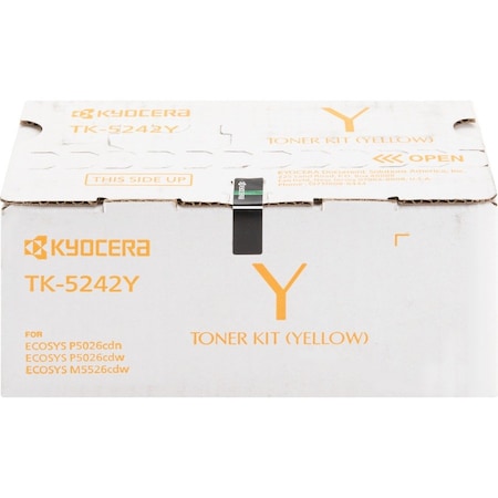 Kyocera Yellow Toner Cartridge 3K YLD 1T02R7AUS0 TK5242Y