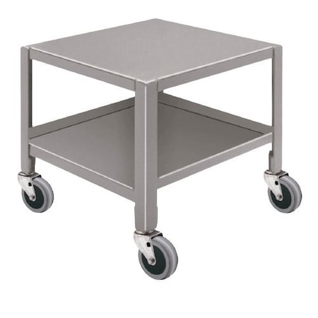 Pucel Low Portable Assembly Stools, 16 in W x 16 in D x 14 in H, Black LPAS-1616