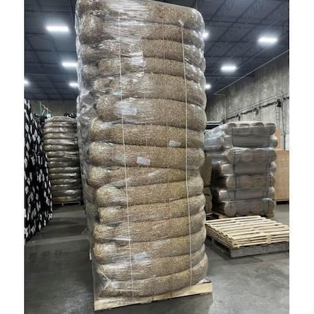 Farm Plastic Supply Straw Wattle 8in x 25ft Pallet - 15 Rolls - Straw Wattle, Straw Wattles, Erosion Control Z-WattlePallet8-4003