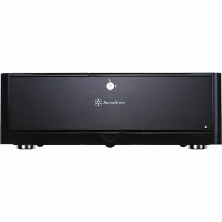 Silverstone Silverstone Technology GD06B Classic HTPC-Desktop Case with Two Front USB 3.0 Ports - Black GD06B