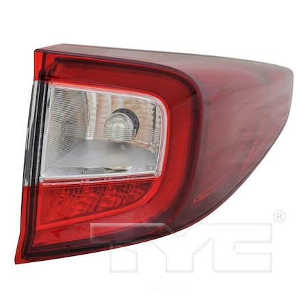 Tyc Capa Certified Tail Light Assembly 11-9069-00-9