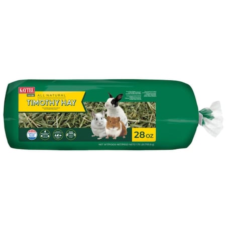 Kaytee Forti-Diet Timothy Hay Small Animal Food 28 oz 100552044