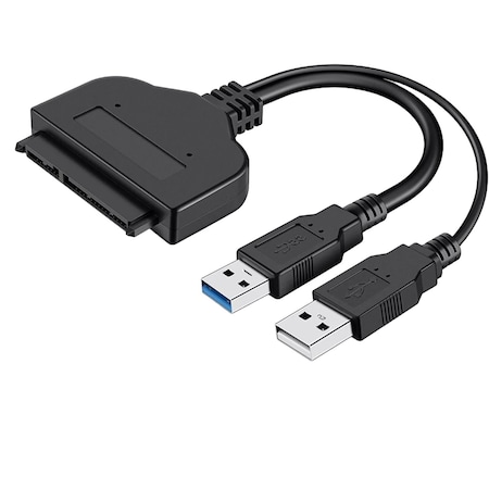 Sanoxy Dual Power eSATA USB 3.0 to SATA Hard Drive Adapter Cable Hard Drive Cable Adapter for 2.5in SSD HDD SNX-DUAL-USB-SATA-CBL