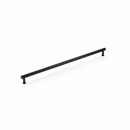 Schaub 24in Center to Center Pub House Appliance Pull Matte Black Finish 5124A-MB