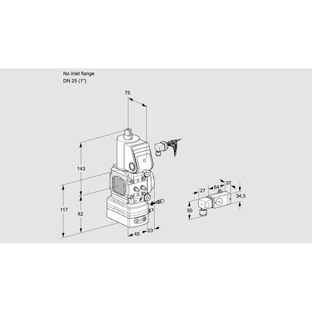 Honeywell Kromschroder VAG1-/25R/NWAE KS88029967