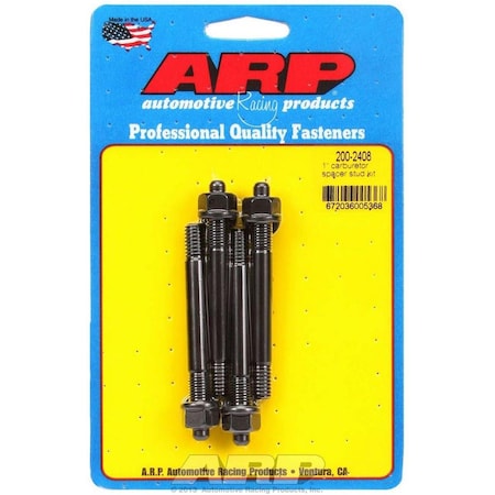 Arp 200-2408 1.25 in. Spacer Carburetor Stud Kit - 0.31 x 3.20 in. OAL ARP200-2408