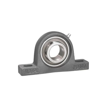 Iptci Pillow Block Ball Bearing Mounted Unit, Cast Iron Housing Material, 1-1/2 in Dia SBLP207-20G
