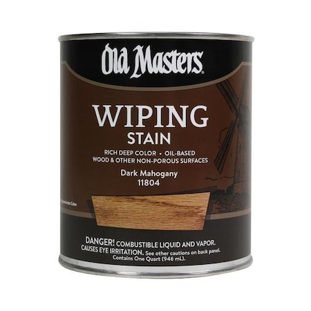 Diamond Vogel WIPING STAIN QT DARK MAHOGANY 11804