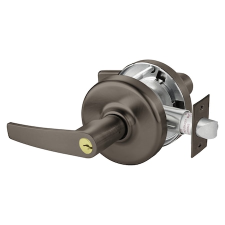 Corbin Russwin Grade 2 Storeroom or Closet Cylindrical Lock, Armstrong Lever, Conventional Cylinder, Oil Rubbed Br CL3857 AZD 613