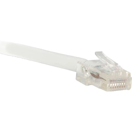 Enet Cat6 White 1 Foot Non-Booted (No Boot) (Utp) High-Quality C6-WH-NB-1-ENC