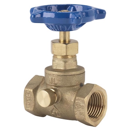 B & K Homewerks 3/4 in. FIP X 3/4 in. FIP Brass Stop and Waste Valve 220-2-34