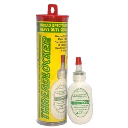 Highside Chemicals Wicking Grade Threadlocker, HIGHSIDE Broad Spectrum, Green, Medium/High, Paste, 0.5 fl oz, Bottle HS13001