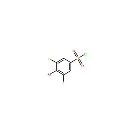 Ak Scientific 4-Bromo-3, 5-difluorobenzenesulfonyl chloride (1g), CAS 518057-63-1 X8322-1g