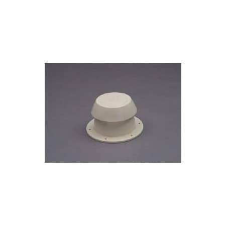 Hengs Ind Fits Up To 2 Diameter With 212 Projection Vent Pipes White Plastic Twist Lock Cap 10001-C