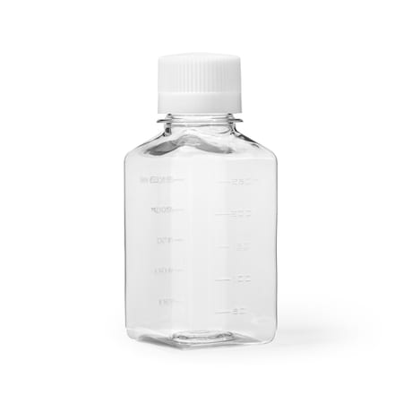 United Scientific Media / Storage Bottle, Square, Pe, PK 12 BMPE250