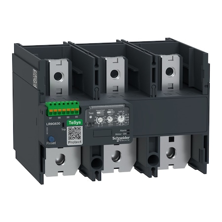 Schneider Electric Thermal Overload Relay, 1NC/1NO, 160 A Min current, 630 A Max current, 500V AC LR9G630