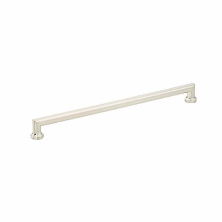 Schaub 12in Center to Center Empire Cabinet Pull Brushed Nickel Finish 887-BN