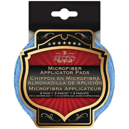 Sm Arnold Applicator Pad, 4-1/2 in, Microfiber Cloth 25-522