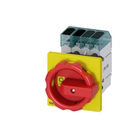 Siemens Load disconnector 3LD3 Iu 63 A Main switch 3-pole + N Rated operating 3LD3454-0TL53