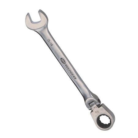 Genius Tools 5/16in SAE Combination Flex-Head Gear Wrench 731410