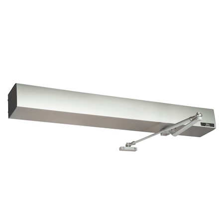 Entrematic Ditec Low Energy Surface Mounted Electromechanical Door Operator, 45in Header, Regular, Push Side M HA9 PS CL 45