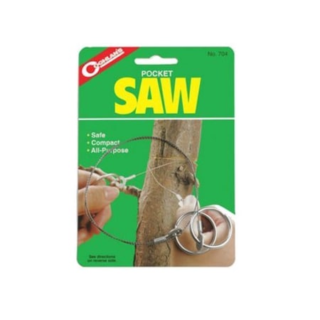 Coghlans Coghlan's Sportsman's Pocket Saw Silver Camp Saw 6.5 in. H X 1/2 in. W X 20 in. L 1 pk 704