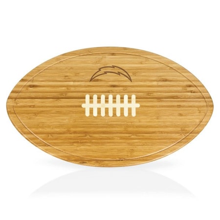 Picnic Time Family Of Brands NFL Los Angeles Chargers - Kickoff Football Cutting Board & Serving Tray 908-00-505-343-2