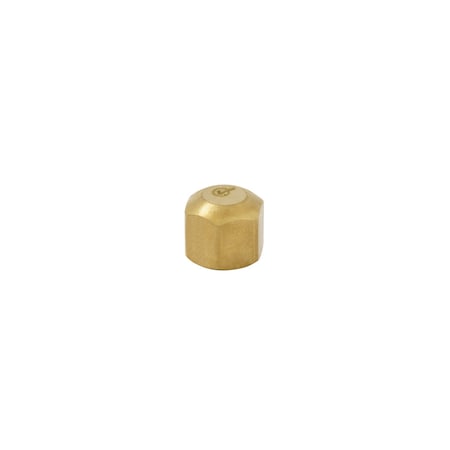 Proline Series Brass 1/4-in COMP Cap CP-5NLB