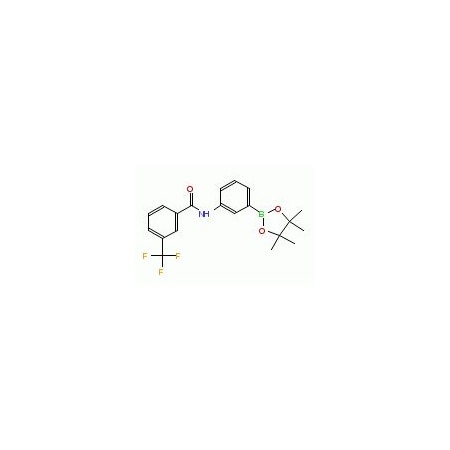 Ak Scientific 3-3-(Trifluoromethyl)benzoylaminobenzene-boronic acid pinacol ester (1g), CAS 1225069-85-1 2524AD-1g
