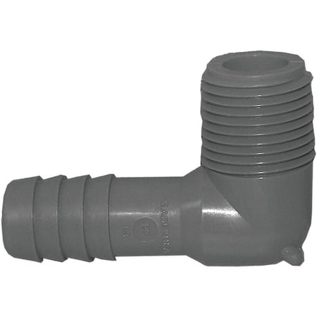 Westlake Pipe & Fittings Elbow Insert Poly 1/2Mpt UPPME-05