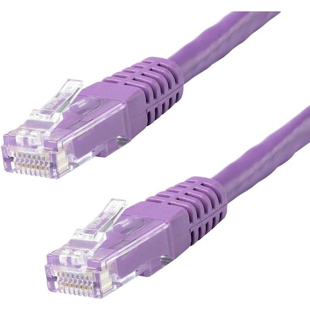 Startech.Com 10ft CAT6 Ethernet Cable Purple Cat6 PoE C6PATCH10PL