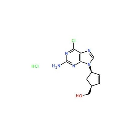 Ak Scientific (1S, 4R)-4-(2-Amino-6-chloro-9H-purin-9-yl)-2-cyclopentene-1-methanol hydrochloride (1g), CAS 17201 V2106-1g