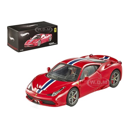 Hot Wheels Ferrari 458 Italia Speciale Elite Edition 1-43 Diecast Car Model BLY45