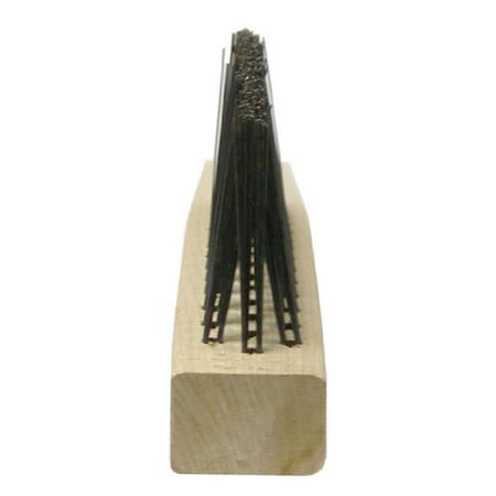 Light House Beauty Curved Handle Wire Scratch Brush - V-Groove LI3686484