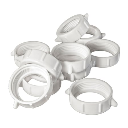 Everflow 1-1/2" Plastic Slip Nut for Tubular Drain Applications PK P22612-100