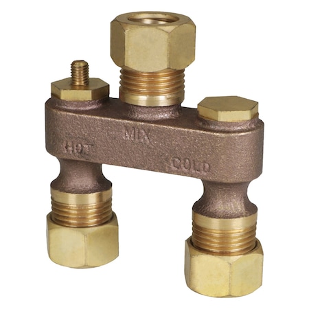 Everflow SWT Anti-Sweat Toilet Tank Valve with Nuts 1/2" R1291