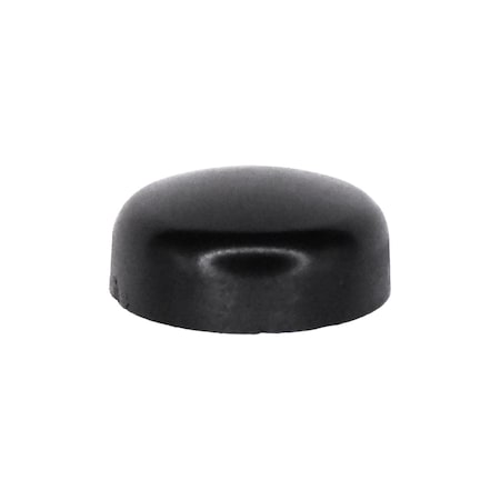 Auveco Pop-On Screw Cover - Black - #6, 50PK 13833