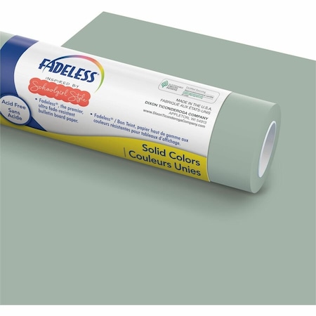 Fadeless Schoolgirl Style Bulletin Board Paper, 48in. x 50ft. Roll, Vintage Chalkboard P0040025