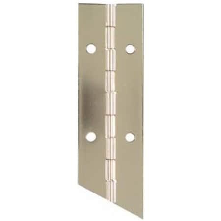 Greengrass N265-389 1.5 x 12 in. Nickel Continuous Hinge GR585200
