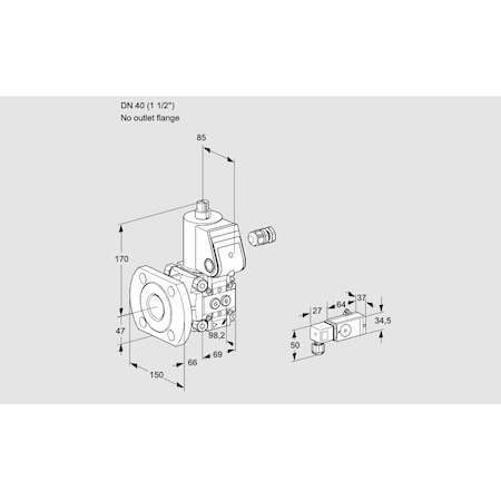 Honeywell Kromschroder VAS240/-F/NW KS88014811