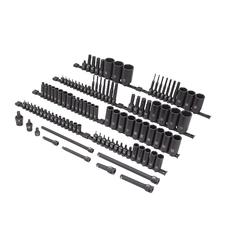 Sunex 3/8 in & 1/2 in Drive Sae & Metric 6 Point Standard & Deep With Star, E-Star, Tamperproof Star 10105