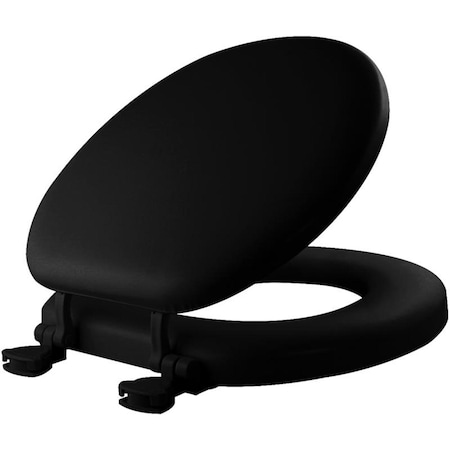 Bemis Eden Round Black Soft Toilet Seat 15EC 047